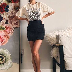 Free people mini skirt